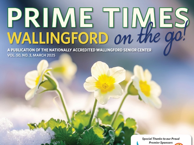 Walingford Senior Center Transportation Bus Prime Times Cover